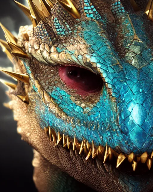 Blue Dragon - Free AI Photo Generator - starryai