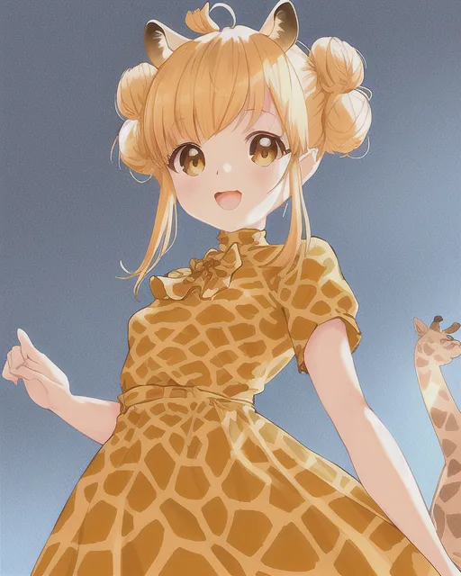 giraffe anime feeding｜TikTok Search