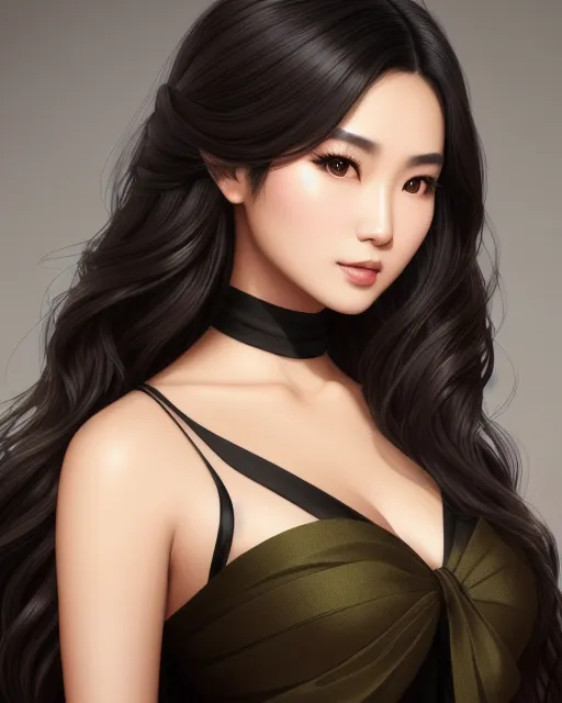 asian woman portrait