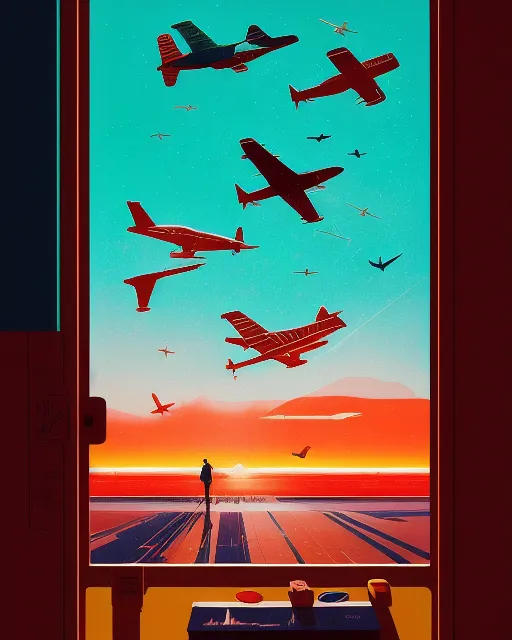 Flight school, victo ngai, alena aenami, dan mumford, alyssa monks