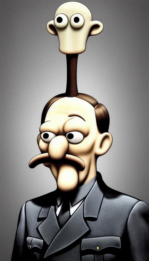 Hitler squidward - Free AI Photo Generator - starryai