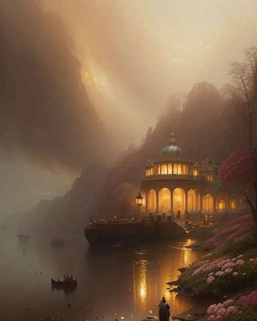 Beautiful Landscape - Free AI Photo Generator - starryai