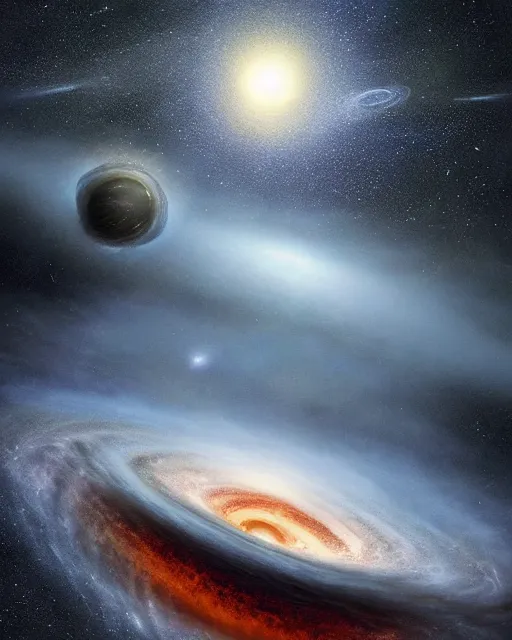 Black hole - Free AI Photo Generator - starryai
