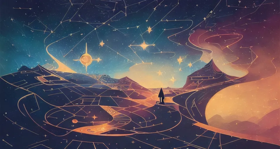 Map Stars - Free AI Photo Generator - starryai