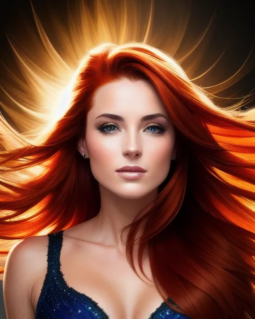 a character portrait beautiful - Free AI Photo Generator - starryai
