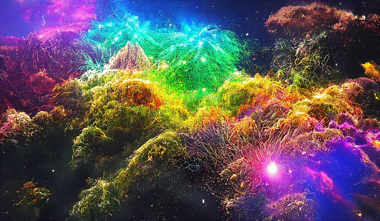 Fractal Cosmos - Free AI Photo Generator - starryai