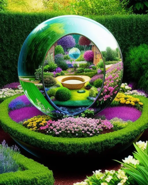 Garden a Sphere 🪴 - Free AI Photo Generator - starryai