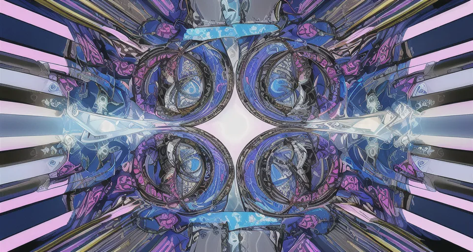 Mind bending, optical illusion - Free AI Photo Generator - starryai