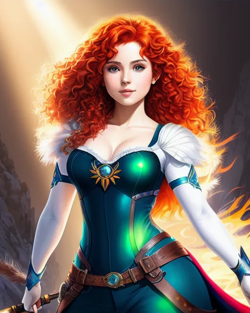 Merida (Brave) - Free AI Photo Generator - starryai