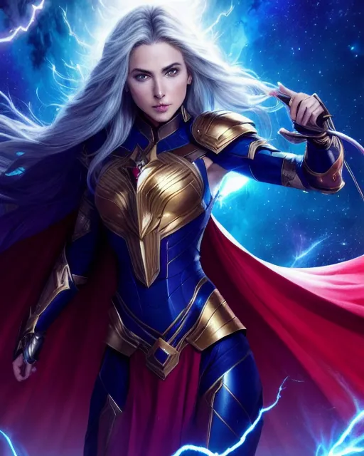 Cosmic Goddess - Free AI Photo Generator - starryai