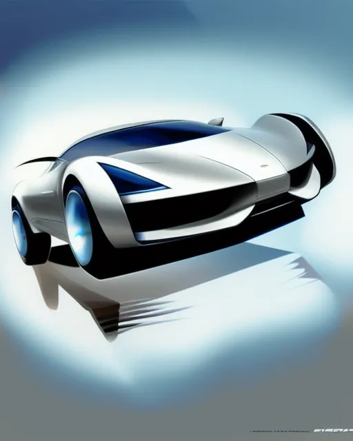 flying car concept art