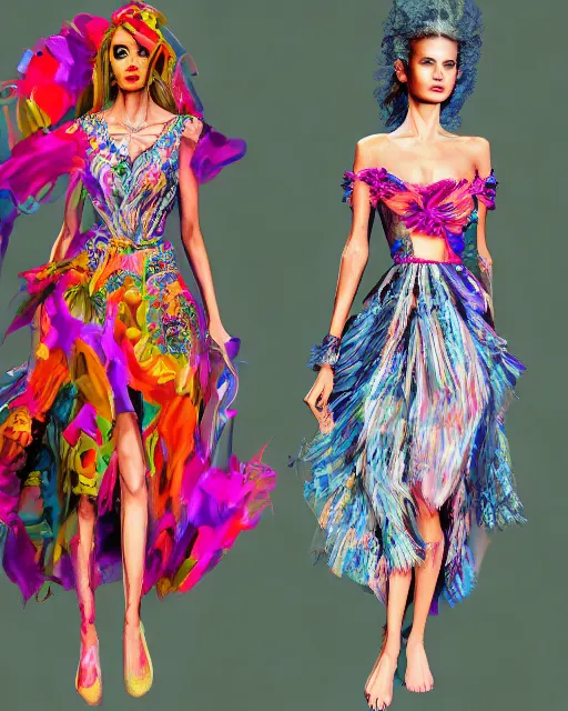 Colorful Whimsical Elegance