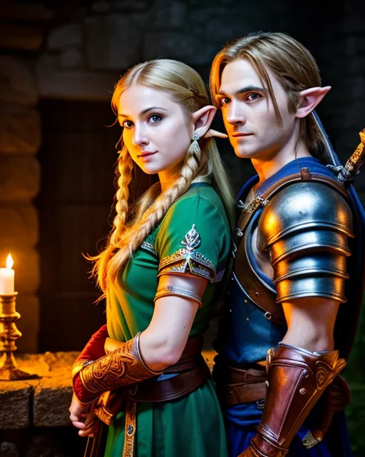 Link Zelda Cosplay - AI Photo Generator - starryai