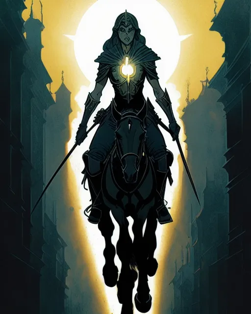 Pestilence Rider APOCALYPSE...Pestilence deadly - Free AI Photo Generator - starryai