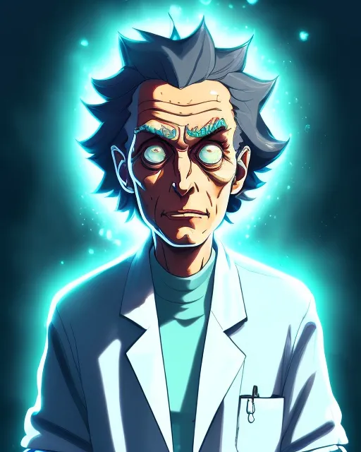 Rick Sanchez - AI Photo Generator - starryai