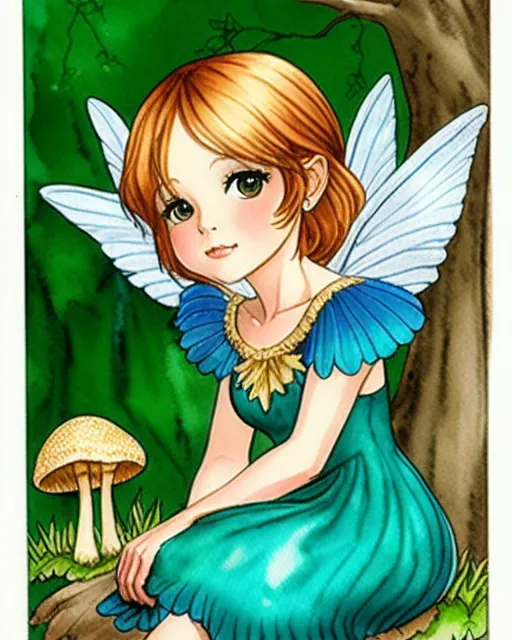 Mushroom fairy