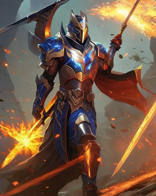 Armored Knight - Free AI Photo Generator - starryai