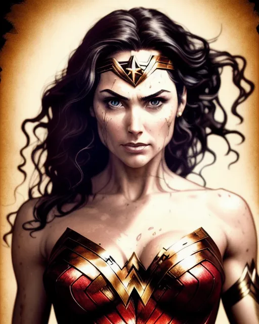 Wonder Woman - AI Photo Generator - starryai