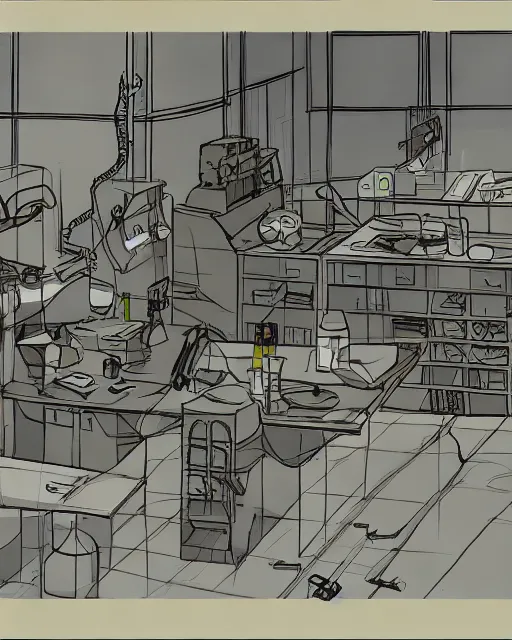 Evil Laboratory - Free AI Photo Generator - starryai