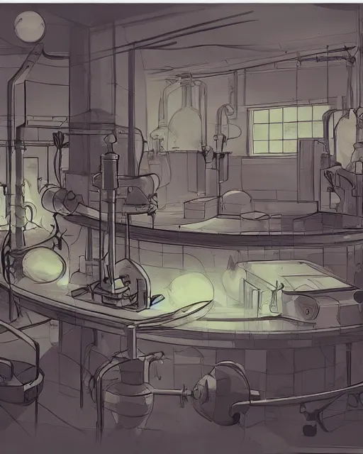 Evil Laboratory - Free AI Photo Generator - starryai