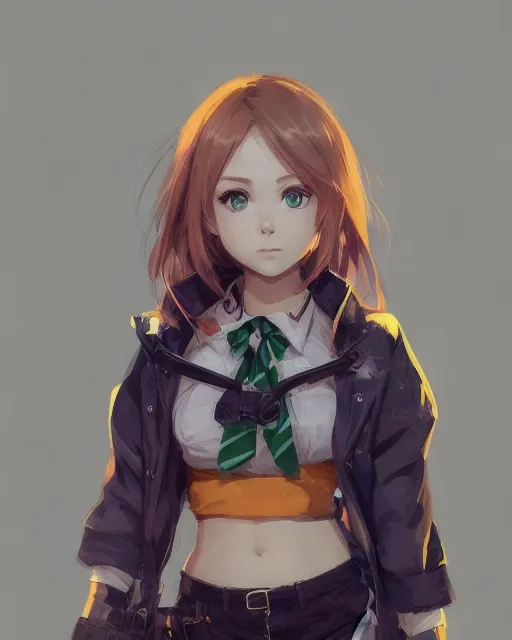 ArtStation - u/Thewitchninjafilee Reddit avatar in anime style