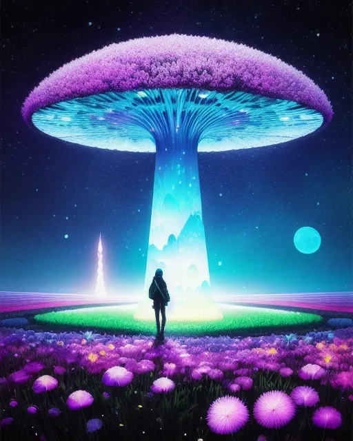 Realm mushrooms - Free AI Photo Generator - starryai