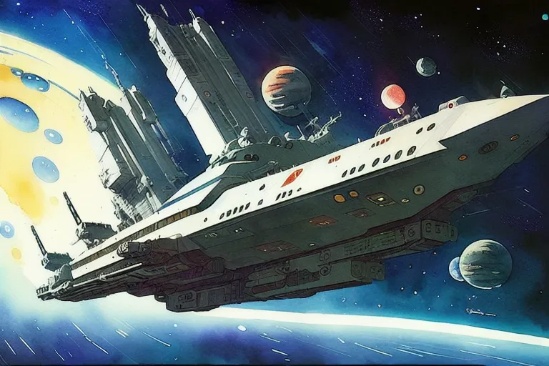 space colony ship