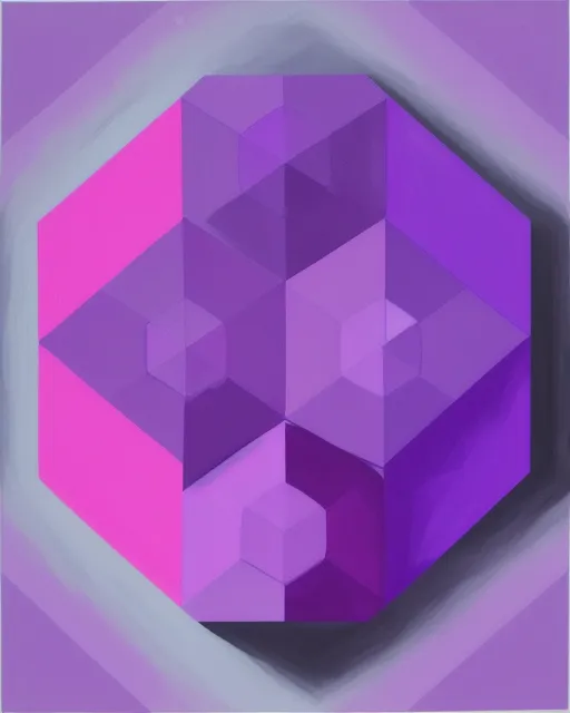 Purple Hexagon