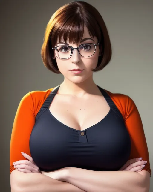 Velma Dinkley IRL #2 - AI Photo Generator - starryai