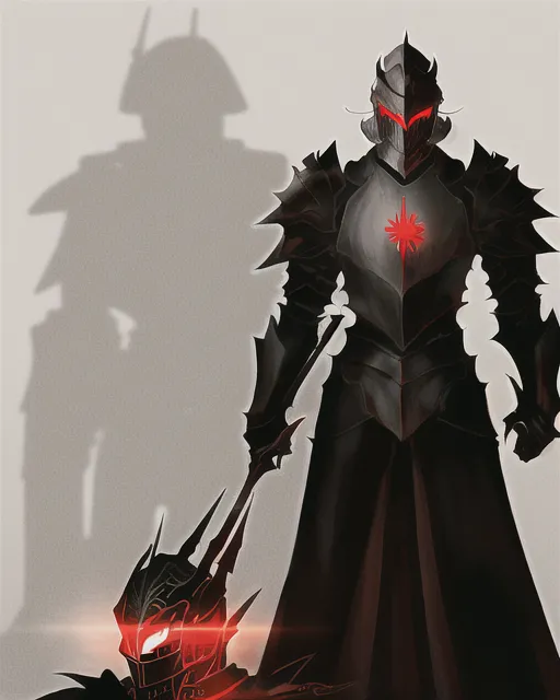 Shadow Knight - Free AI Photo Generator - starryai