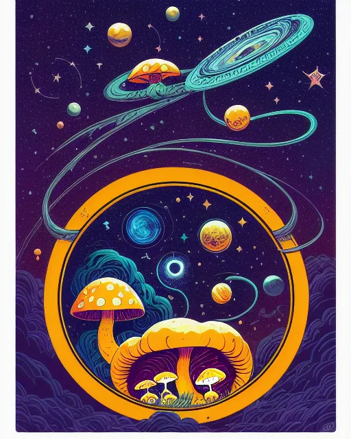 Mushroom Dimension - Free AI Photo Generator - starryai
