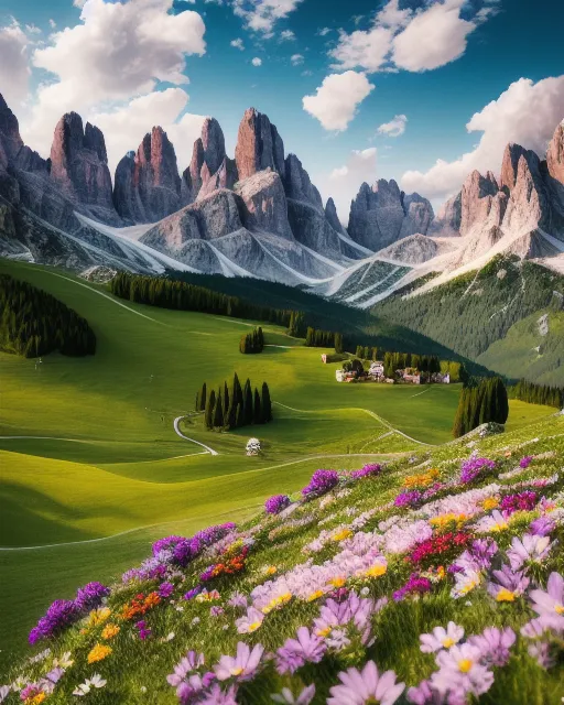landscape photography beautiful - Free AI Photo Generator - starryai