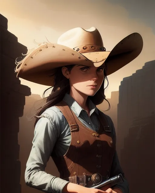 anime western cowboy