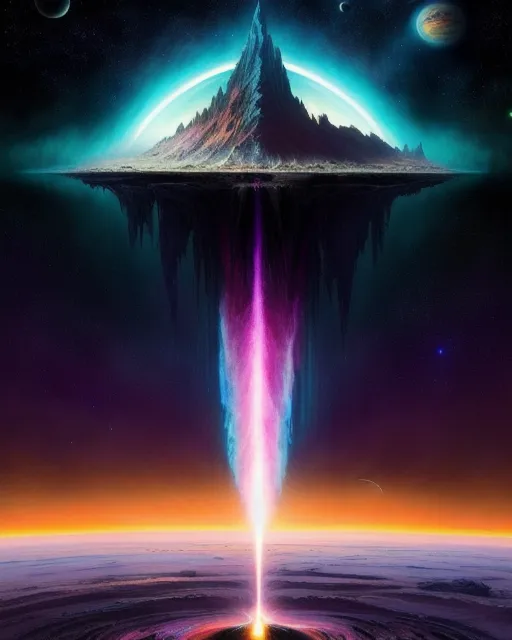 Entering a new World - Free AI Photo Generator - starryai