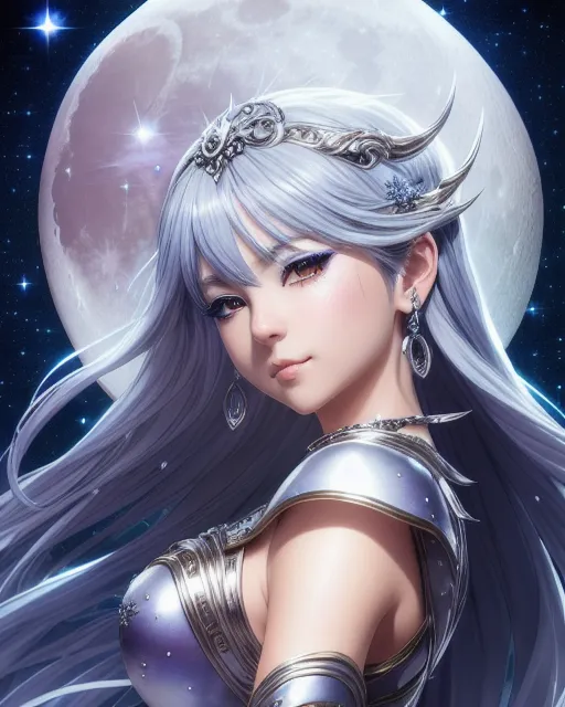 HD wallpaper diana league of legends lunar moon goddess anime   Wallpaper Flare