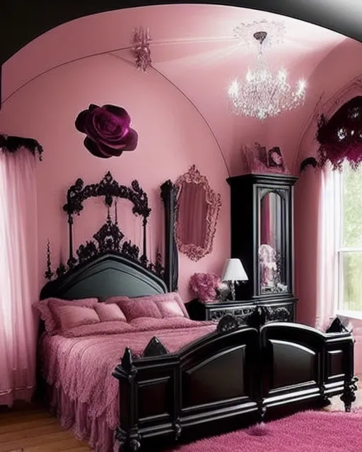 Beautiful gothic bedroom rose - Free AI Photo Generator Beautiful gothic bedroom rose - Free AI Photo Generator