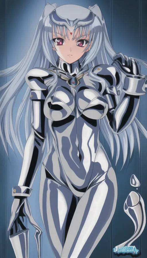 Liquid metal girl