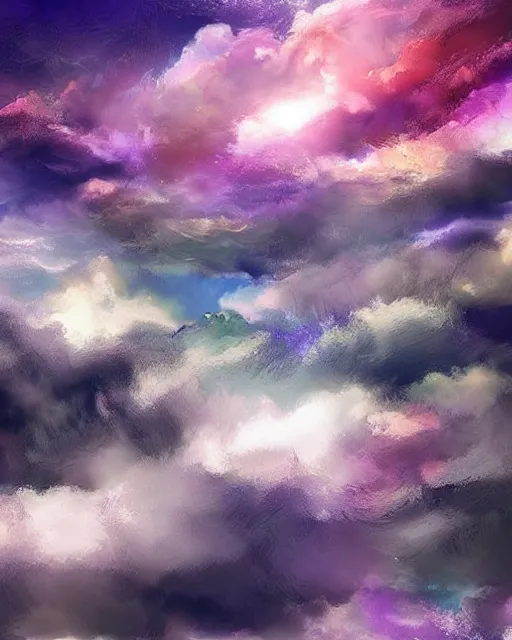 fantasy sky - Free AI Photo Generator - starryai