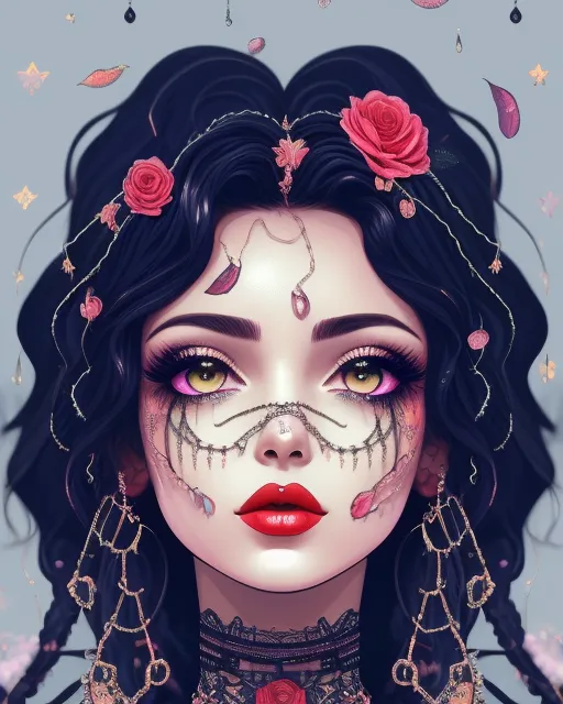 , 2d vector illustration art, - Free AI Photo Generator - starryai