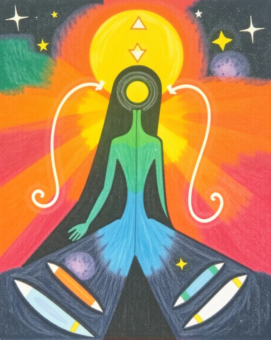 Fairytale Cosmic book style