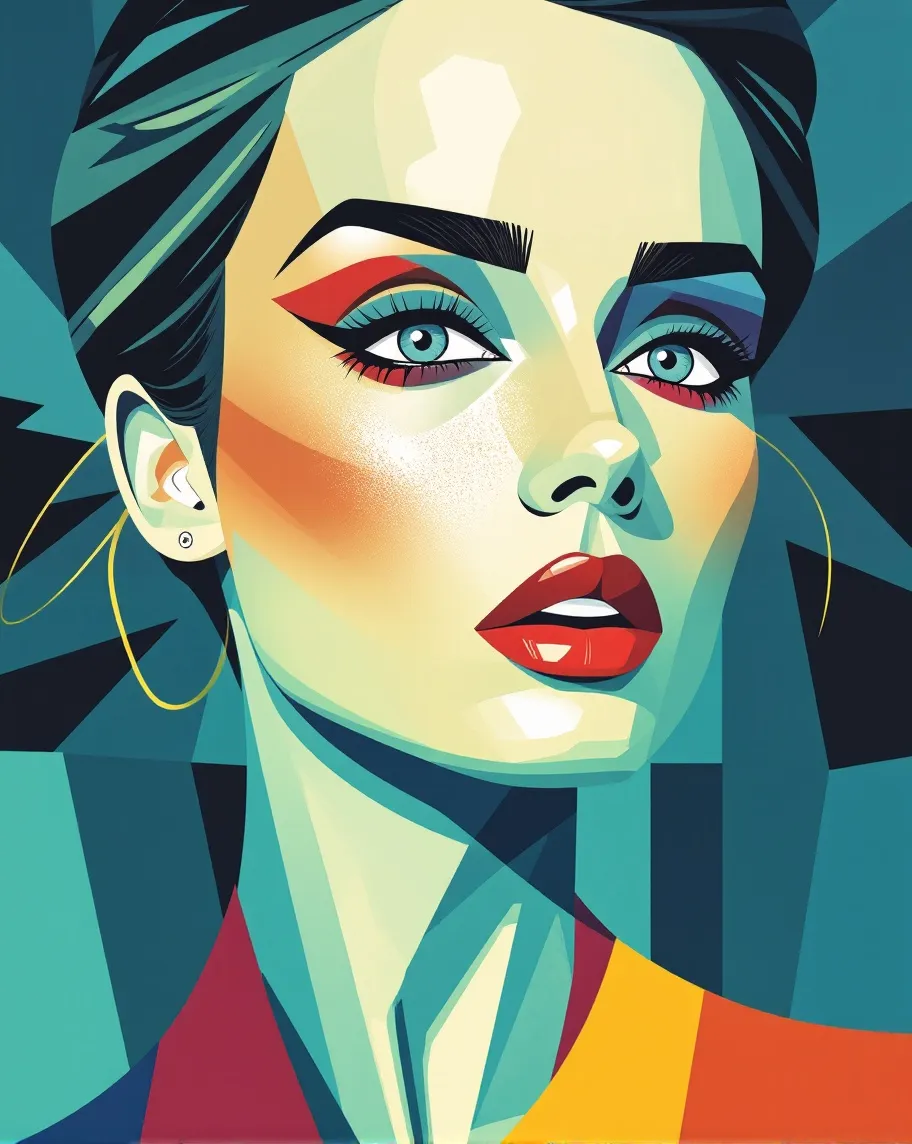 sharp and bright