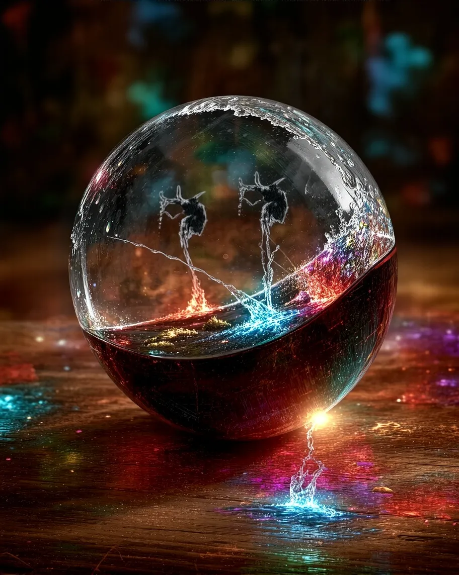 A surreal cosmic scene showing - Free AI Photo Generator - starryai