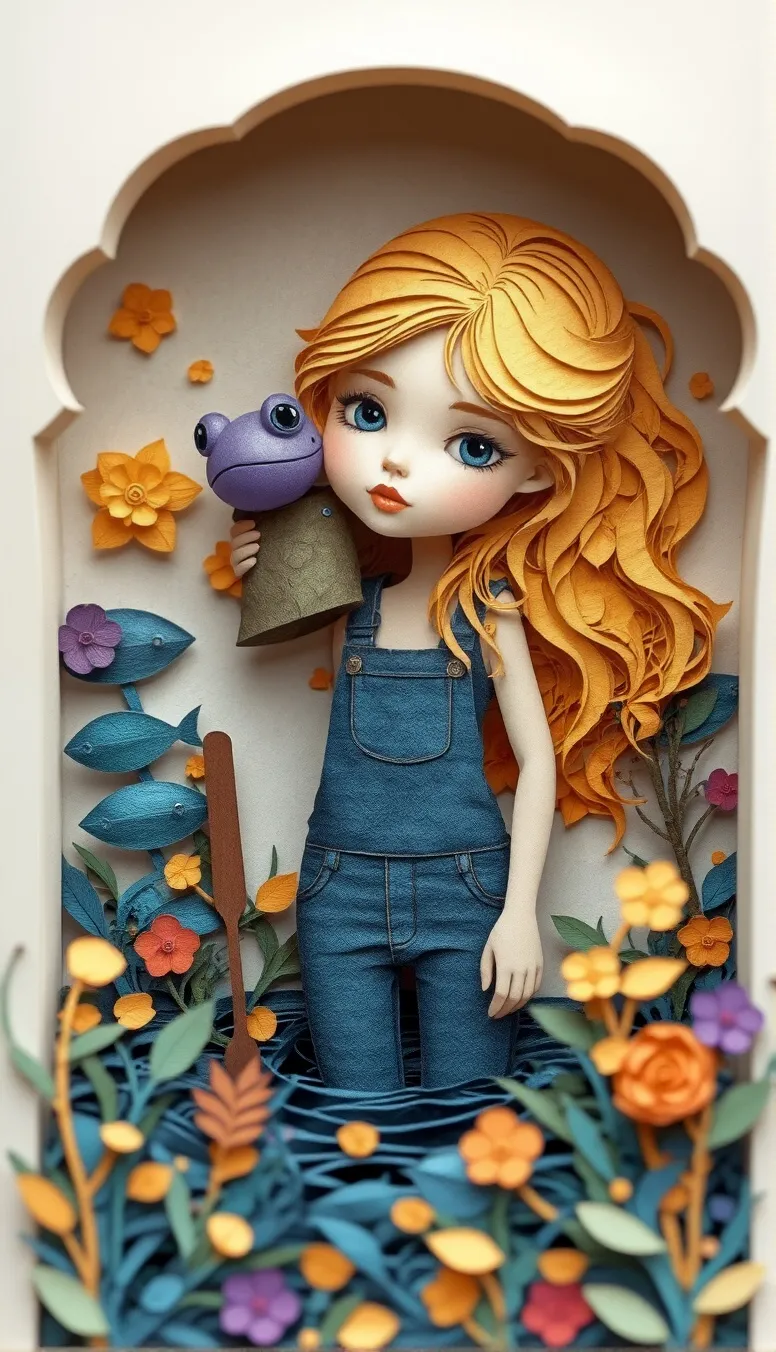 New 3D layered Papercut